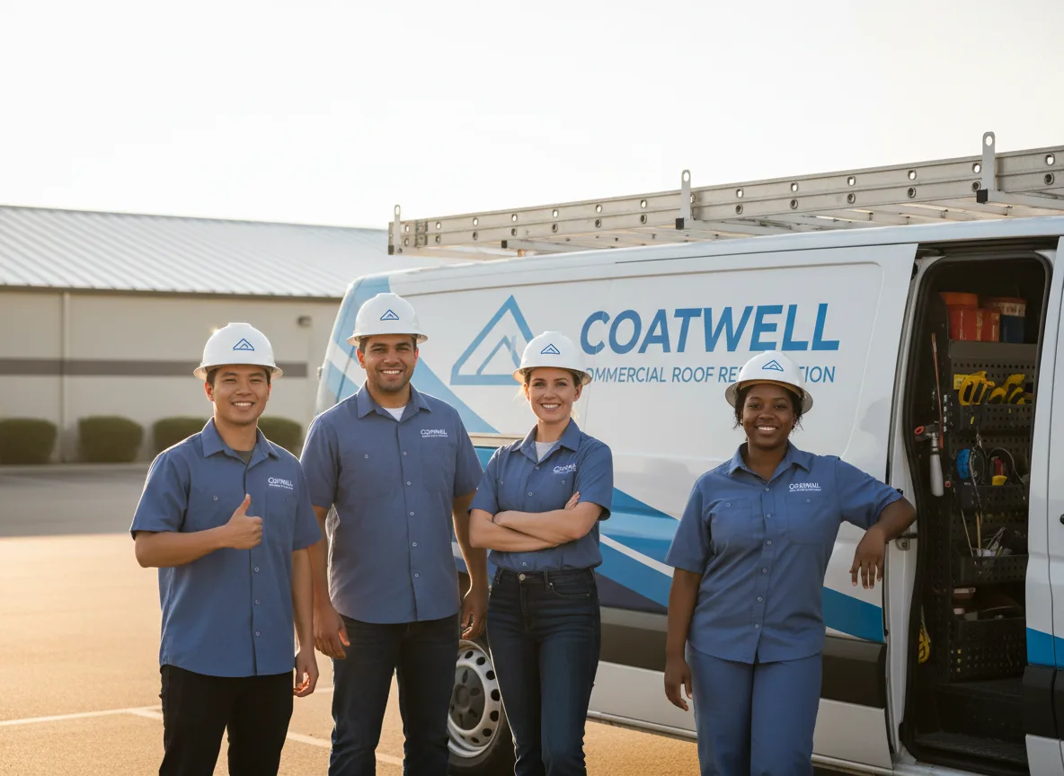 Commercial roof coating company in Burtrum, MN